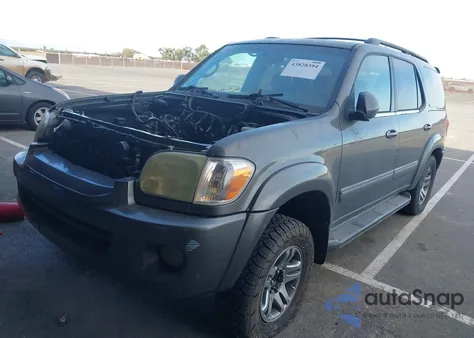 2005 Toyota Sequoia Limited V8 from USA, damaged, VIN 5TDZT38A05S242580